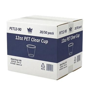 12oz PET Carton 90MM