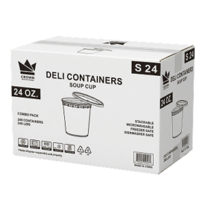 24oz Deli Container Carton