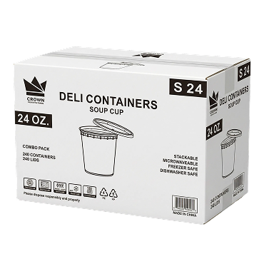 24oz Deli Container Carton