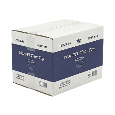 24oz PET Carton