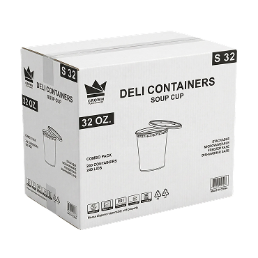 32oz Deli Container carton