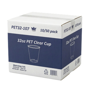 32oz PET Carton