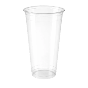 32oz PET Cups White Background
