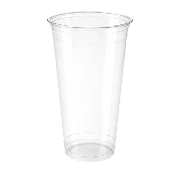 32oz PET Cups White Background