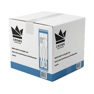 Black HW Cutlery Kit Carton