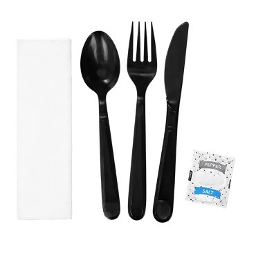 CUTLERY KIT HW BLACK
